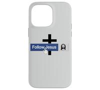 Livre de Foi « Follow Jesus Faith » - Croix chrétienne - Amour Christ Bible Coque pour iPhone 14 Pro Max