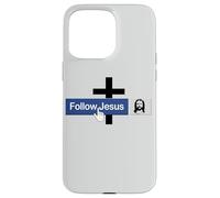 Livre de Foi « Follow Jesus Faith » - Croix chrétienne - Amour Christ Bible Coque pour iPhone 15 Pro Max