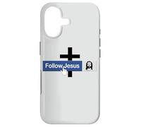 Livre de Foi « Follow Jesus Faith » - Croix chrétienne - Amour Christ Bible Coque pour iPhone 17