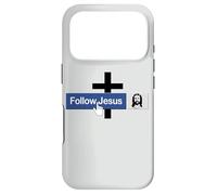 Livre de Foi « Follow Jesus Faith » - Croix chrétienne - Amour Christ Bible Coque pour iPhone 17 Pro