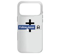 Livre de Foi « Follow Jesus Faith » - Croix chrétienne - Amour Christ Bible Coque pour iPhone 17 Pro Max