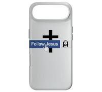 Livre de Foi « Follow Jesus Faith » - Croix chrétienne - Amour Christ Bible Coque pour iPhone Air