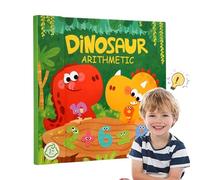 Livre de fractions magnétiques pour démonstration éducative | Jouet éducatif d'exploration avec dessins animés, jeux de mathématiques pour , , fêtes, anniversaires, maison, école