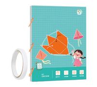 Livre De Géométrie 3D, Pull String 3D Geometry Learning Book-29,7x21cm , Jouet Pliable En Forme Géométrique Livre, Jouets Interactifs Pour Élèves Maternelle Débutants Étude En Groupe Adolescents