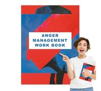 Livre de gestion de la colère | Guide pour les sentiments d'émotion | Cahier d'exercices de gestion de la colère pour femmes et hommes adultes pour soulager les émotions