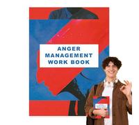 Livre de gestion de la colère pour , Anger Management Journal - Guide de compréhension des émotions | Cadres de la réglementation des compétences en réglementation pour la colère et le contrôle des ém
