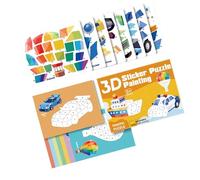 Livre de gommettes pour Activité éducative de en avion