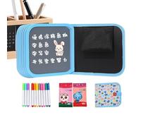 Livre De Gribouillage, Respectueux De L'environnement, 20,5 X 20,5 Cm, Livre De Dessin Portable, Bloc-notes Effaçable Et Réutilisable Avec Stylo, Facile À Utiliser, Pour Colorier, Peindre, Gribouiller