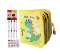 Livre de gribouillage réutilisable pour - Carnet à dessin portable - Carnet d'exercices effaçable - Pour maternelle, maternelle, maison, salle de classe, voyage, cadeau