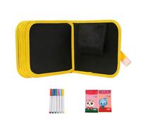 Livre de gribouillis réutilisable, bloc-notes effaçable, carnet de dessin lavable, ensemble d'activités de coloriage pour, carnet d'exercices artistiques portable, idéal pour les, les