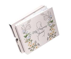 Livre de grossesse pour bébé avec couverture rigide pour la première fois maman