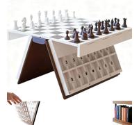 Livre de Jeu du pendu, Jeux de société imprimés en 3D, Jeu d'échecs magnétique éducatif, Quatre à la Suite, Bataille navale, Backgammon, mancala, défi d'orthographe de vocabulaire (Style-B)