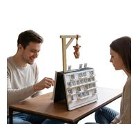 Livre de Jeu Hangman Game, Jeu de Mots mystère imprimé en 3D, pour Adultes et Enfants, Cadeau