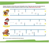 Livre de la patrouille Paw Patrol Jeux d'écriture amusants de la patrouille Paw Patrol
