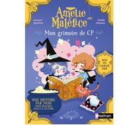 Livre de lecture - Amélie Maléfice - Mon Grimoire de CP - 10 histoires - Activités ludiques - Personnalisable