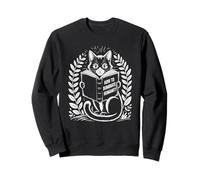 Livre de lecture amusant pour chat Comment dominer l'humanité des chats Sweatshirt