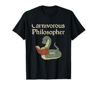 Livre de lecture Carnivore Philosophe Serpent T-Shirt