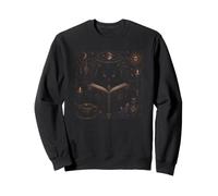 Livre de Lecture Gothique Romantique Fantaisie Chat Sweatshirt