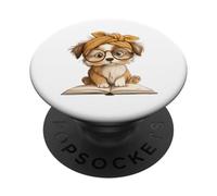 Livre de Lecture Intelligent pour Chiot PopSockets PopGrip Adhésif