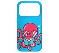 Livre de Lecture Pieuvre pour Les vers de Livres Environnement Climatique océanique Coque pour iPhone 17 Pro