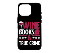 Livre de Lecture sur Le vin et Le Vrai Crime du vin Rouge Coque pour iPhone 16 Pro