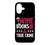 Livre de Lecture sur Le vin et Le Vrai Crime du vin Rouge Coque pour iPhone 17