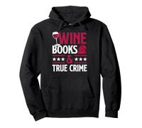 Livre de Lecture sur Le vin et Le Vrai Crime du vin Rouge Sweat à Capuche