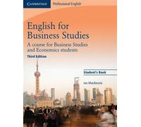 Livre de l'élève pour l'anglais des affaires