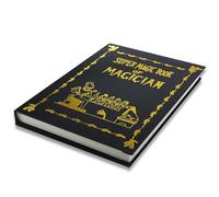 Livre de magie du magicien - Accessoire de tour de magie de scène, livre pour révéler une colombe ou un objet, 28 x 2,8 x 20 cm, matériau en papier