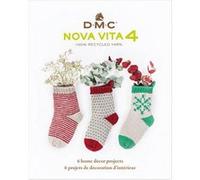 Livre de modèles NOVA VITA 4 METALLIC, Home Décoration 6 modèles - Dmc(...) - Blanc Blanc G