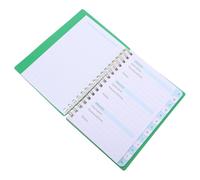 Livre de Mots de Passe A6 à Couverture Rigide, Carnet Spirale | Index Alphabétique, Pages Tabulées, Format Compact Vert, Papier Pp, pour Noms D’utilisateur et Coordonnées