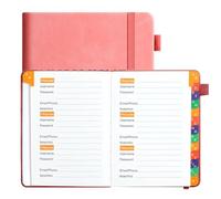 Livre de mots de passe - Internet Computer Login Keeper, Alphabetical Tabbed Organizer Journal | Journal d'adresse de poche, stockage de sécurité des données sensibles, gestionnaire d'URL du site Web,