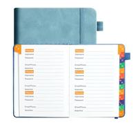 Livre De Mots De Passe- Tabs Alphabétiques Organisateur De Connexions Internet, Journal D'adresse De Poche | Enregistrements De Données Sensibles Sécurisées, Gestionnaire D'informati
