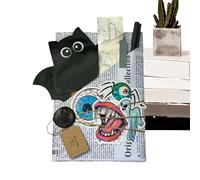Livre de mystère d'Halloween, livre date accessoires pour Halloween - lecture de cartes cadeaux de fête cadeaux de Noël enseignants appréciation