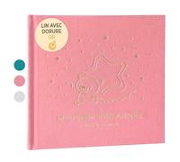 Livre de Naissance Bébé Ma Première Année | Album de Naissance et Livre Souvenir Bébé pour coller des photos et écrire | Album Photo Bebe avec stickers idéal comme Cadeau Naissance Fille et Garcon