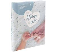 Livre de naissance - L 20,4 x l 25,5 cm - 100 pages - Bleu