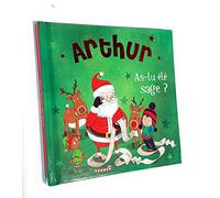 Livre de Noël personnalisé avec Le prénom de l'enfant - Arthur, As-tu été Sage ? - 15x15cm