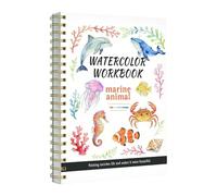 Livre de peinture à l'aquarelle Animalier Éducatif