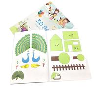 Livre de peinture avec stylo d'impression - Pochoirs à dessin, 40 modèles en papier avec 2 plaques transparentes, livre d'art créatif pour garçons et filles, activité interactive parent-en