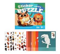 Livre de Peinture par Numéros avec Stickers d'éveil éducatif interactif | Livre jouet puzzle stickers autocollants Pour Garçons, , Filles, , en Voiture, Réunion,