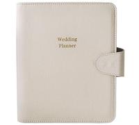 Livre de planification de mariage en lin (360 pages) avec boîte - Livre de planification de mariage convivial LGBTQ+ et organisateur pour la mariée ou le marié - Planificateur de livres de mariage et