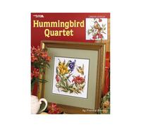 Livre de point de croix Quatuor de colibris de Leisure Arts