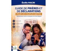 LIVRE DE PRIÈRE DE DÉCLARATION POUR LES COUPLES MIXTES: LIVRE DE PRIÈRE DE DÉCLARATION POUR LES COUPLES MIXTES