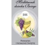 Livre de prières de l'enfant de Dieu Souvenir de la première communion garçons gris Tadeusz Œmiech (Buch auf Polnisch)