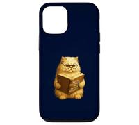 Livre de protocoles royaux drôles de Chats persans pour Les serviteurs Humains Coque pour iPhone 12/12 Pro
