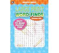 Livre de puzzle à gros caractères pour trouver des mots