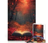 Livre de Puzzles Aquarelle pour Adolescents, 1000 pièces, développe la mémoire, Offre Un Moment de détente agréable, Bords Nets, Surprise de Noël (50x75cm)