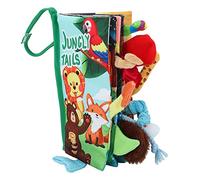 Livre de Queue d'animal de bébé, Livre éducatif 3D Sûr de Queue de bébé Doux pour la Maison (Forêt)