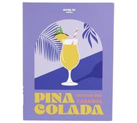 Livre de rangement COCKTAILS modèle "Pina colada" violet