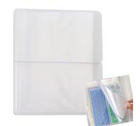 Livre de rangement d'autocollants - Classeur de collection autocollant, album d'autocollants de poche transparent, affichage réutilisable | Solution de rangement pratique qui lors de la classification